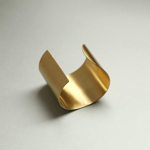 _Fot (ե) / 0801a50 plate bangle 50mm_ circle  brass Х󥰥  - 50mm