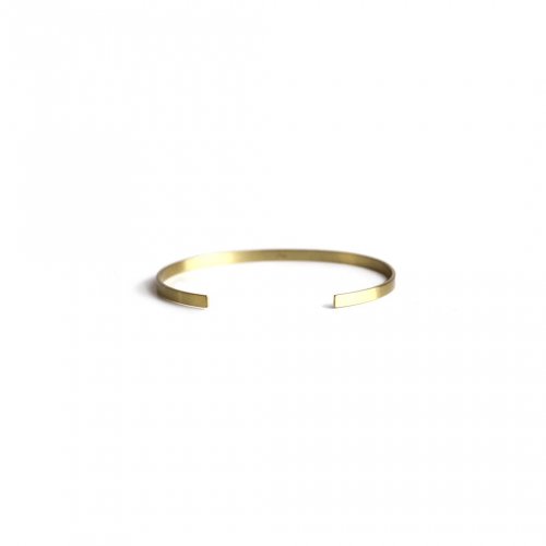 _Fot (ե) / 0801a3 plate bangle 3mm_ square brass Х󥰥  - 3mm