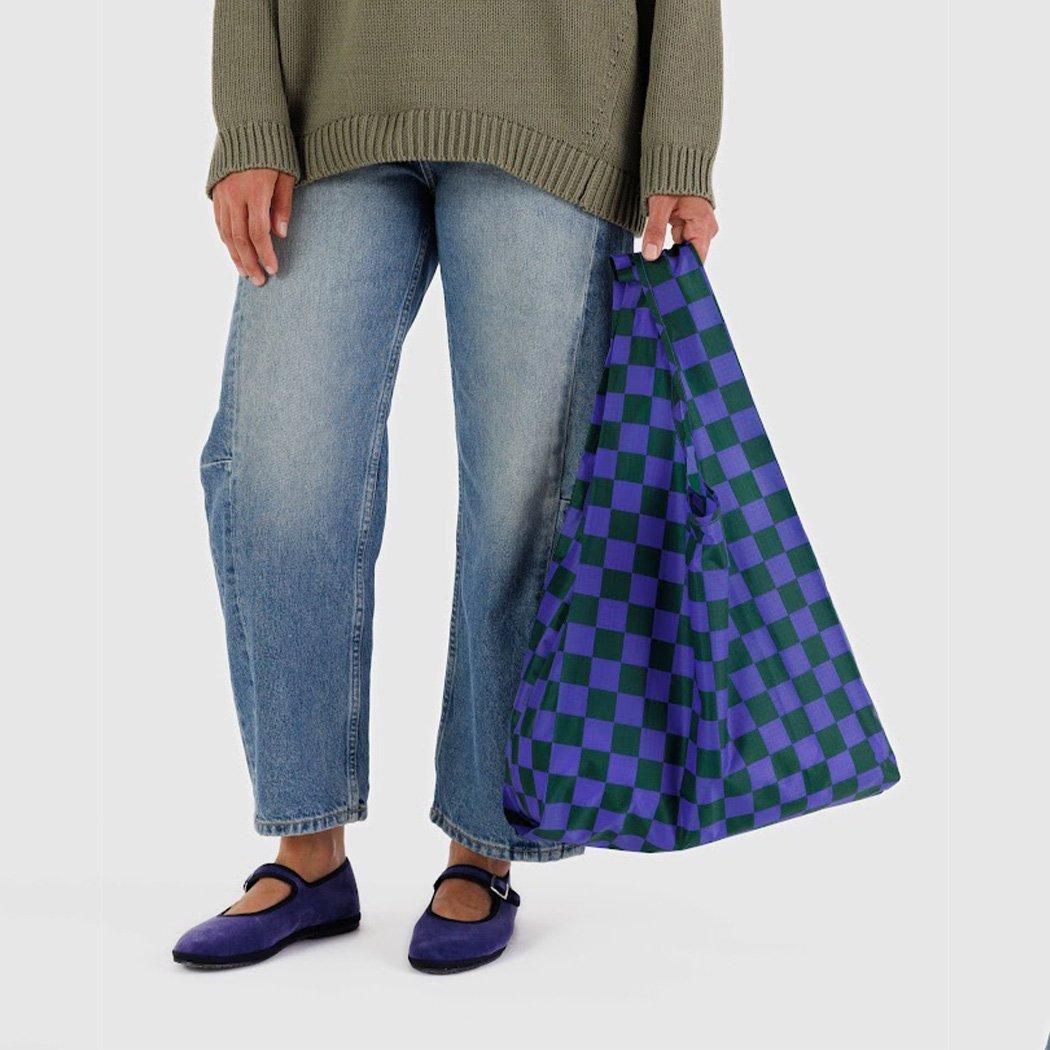 BAGGU ホールフィッシュ　魚　グリーンチェック　エコバッグ　セット　マルシェ BAGGU ホールフィッシュ 魚 グリーンチェック エコバッグ セット