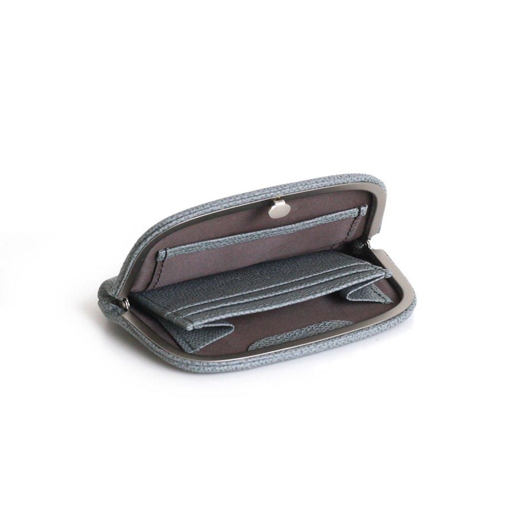 がま口 折財布 コンパクト 革 SOPO SO54 SNAP SLIM WALLET-M-DEG/VAL>がま口 折財布 コンパクト 革 日本