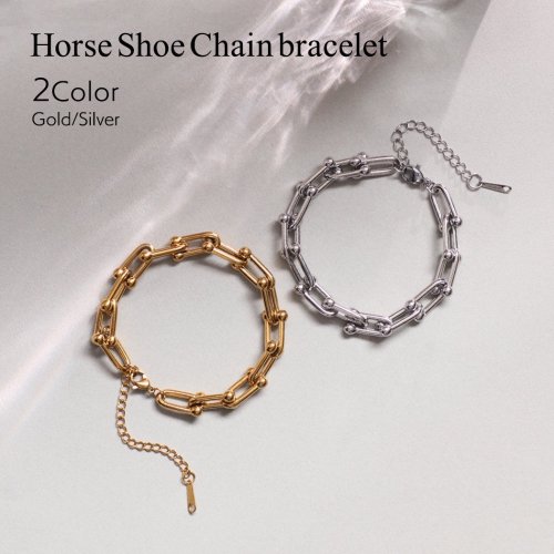  sinc () /  Horse Shoe Chain bracelet  ֥쥹å - 2 <img class='new_mark_img2' src='https://img.shop-pro.jp/img/new/icons7.gif' style='border:none;display:inline;margin:0px;padding:0px;width:auto;' />