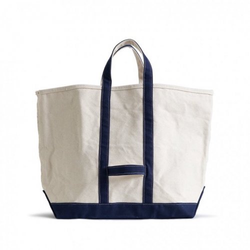 DANDUX / Classic Large Coal Bag 1121 - Natural/Navy å ȡ ʥ롿ͥӡ