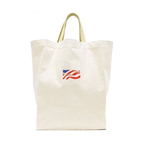  Turtlecreek / Canvas Grocery Tote Bags - Regular / US Flag / Tan ȥ륯꡼ Х꡼ȡȥХå<img class='new_mark_img2' src='https://img.shop-pro.jp/img/new/icons7.gif' style='border:none;display:inline;margin:0px;padding:0px;width:auto;' />