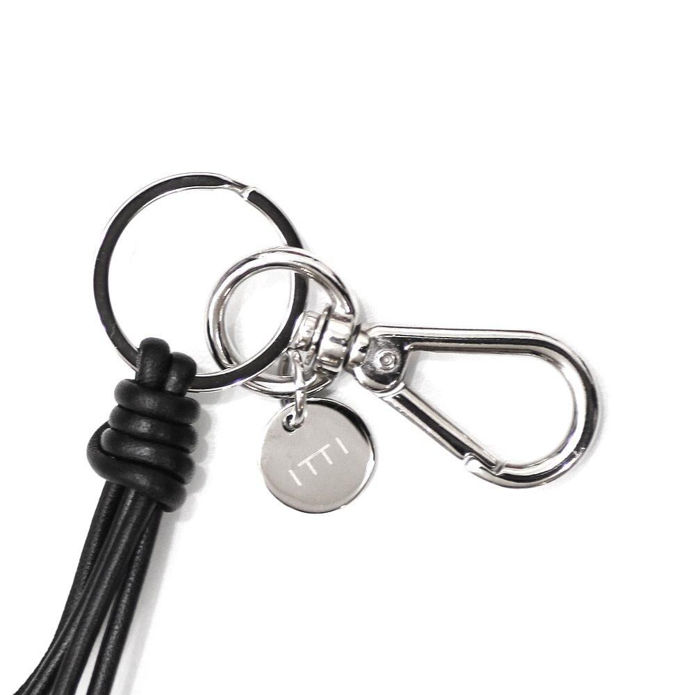 ITTI CRISTY SNAKENOT CHARM ストラップ　ブラック ITTI (イッチ) | CRISTY SNAKEKNOT CHARM BK / STCOW