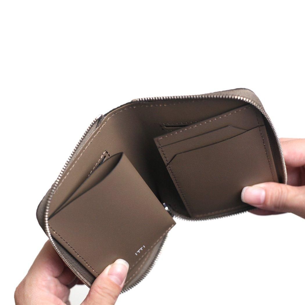 ITTI (イッチ) / CRISTY SLIM COMPACT WLT / DIPLO FJORD レザー ミニ