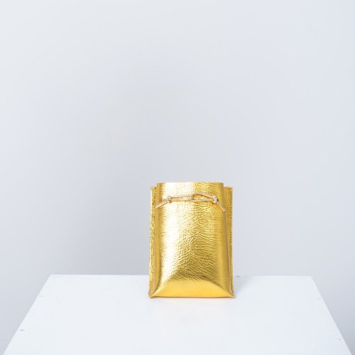 MARROW (ޥ) / MA-AC5102 / METALLIC STRING POUCHߥ˥ݡ - YELLOW GOLD <img class='new_mark_img2' src='https://img.shop-pro.jp/img/new/icons7.gif' style='border:none;display:inline;margin:0px;padding:0px;width:auto;' />