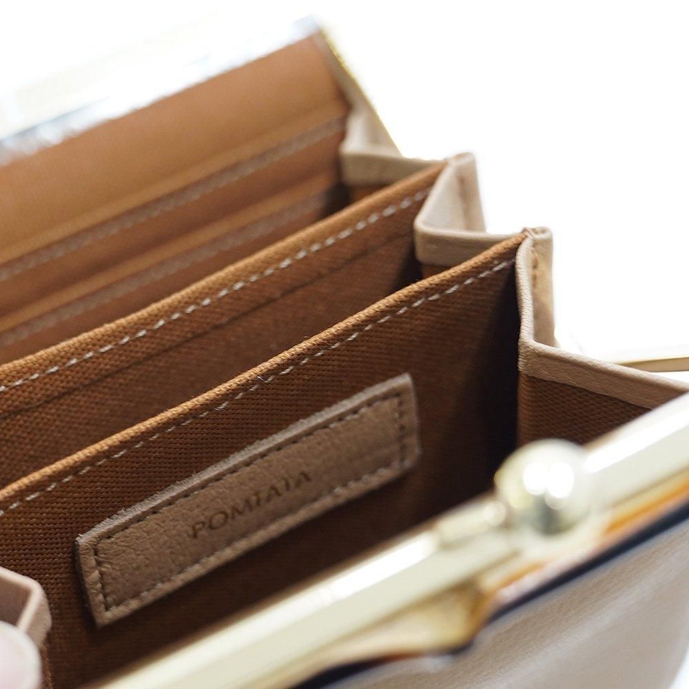 POMTATA (ポンタタ) / P2567 BAM SHORT WALLET バンブー レザー POMTATA (ポンタタ) / P2567 BAM SHORT WALLET バンブー レザー