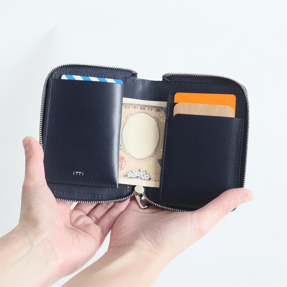 ITTI (イッチ) / CRISTY SLIM COMPACT WLT / AI CROCO レザー