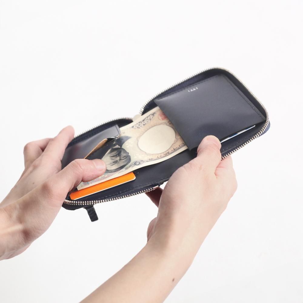 ITTI (イッチ) / CRISTY SLIM COMPACT WLT / AI CROCO レザー