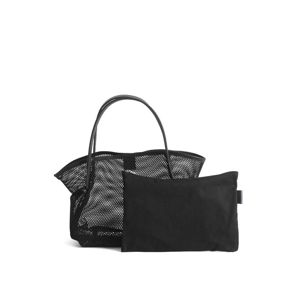 Ense（アンサ） / メッシュ トートバッグ ミニ MS202 - ブラック
