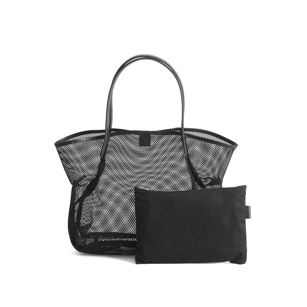 Ense（アンサ） / メッシュ トートバッグ M MS205 - ブラック