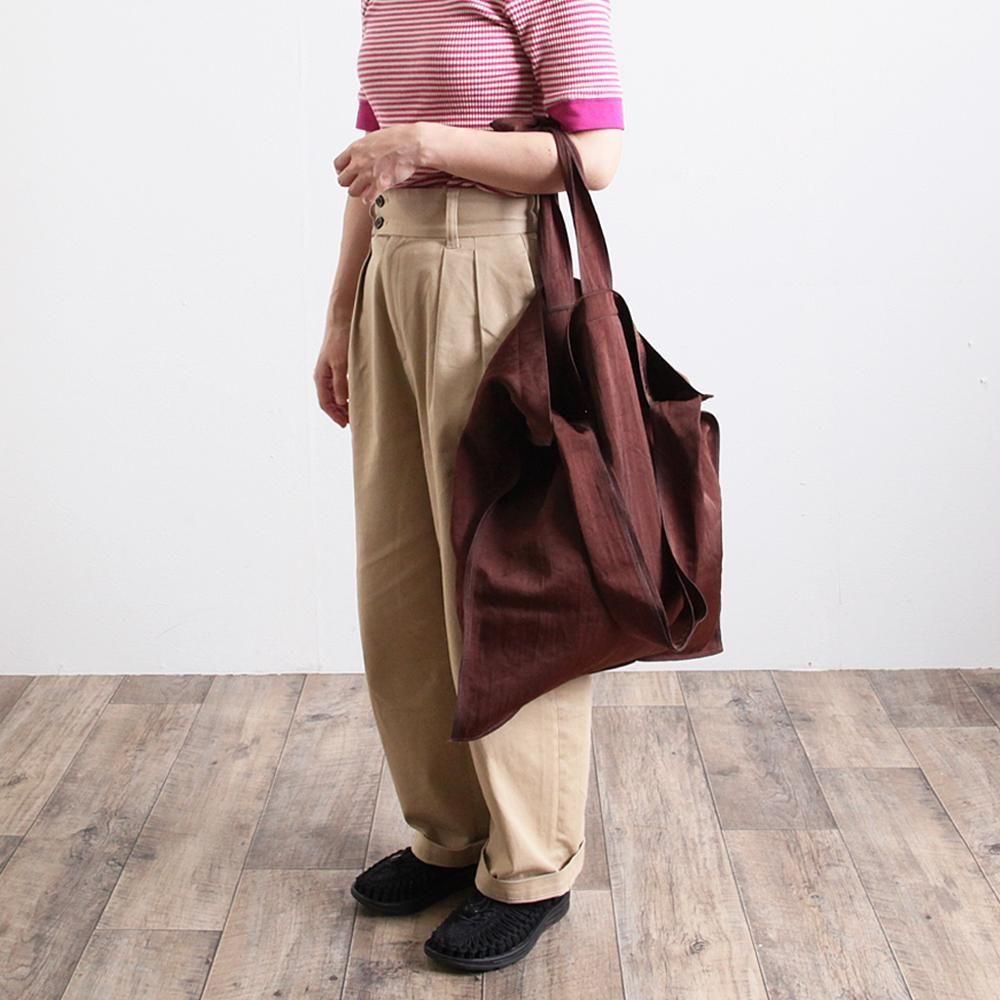 モリモリハヤト MARY INSIDE OUT TOTE - L / CERATO BRIGHT｜撥水ナイロンの大