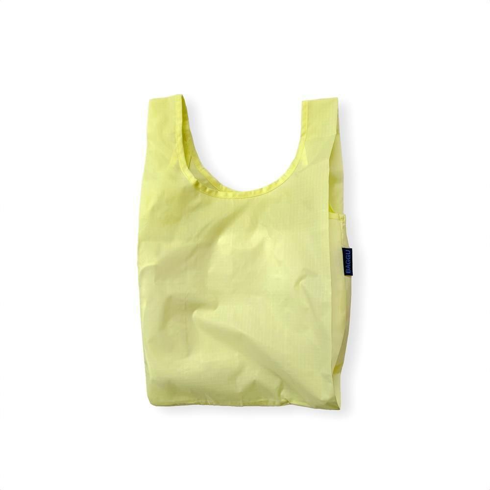 ☆未使用級☆ BAGGU オールレザー　イエロー　エコバッグ ☆未使用級☆ BAGGU オールレザー イエロー エコバッグ ☆未使用