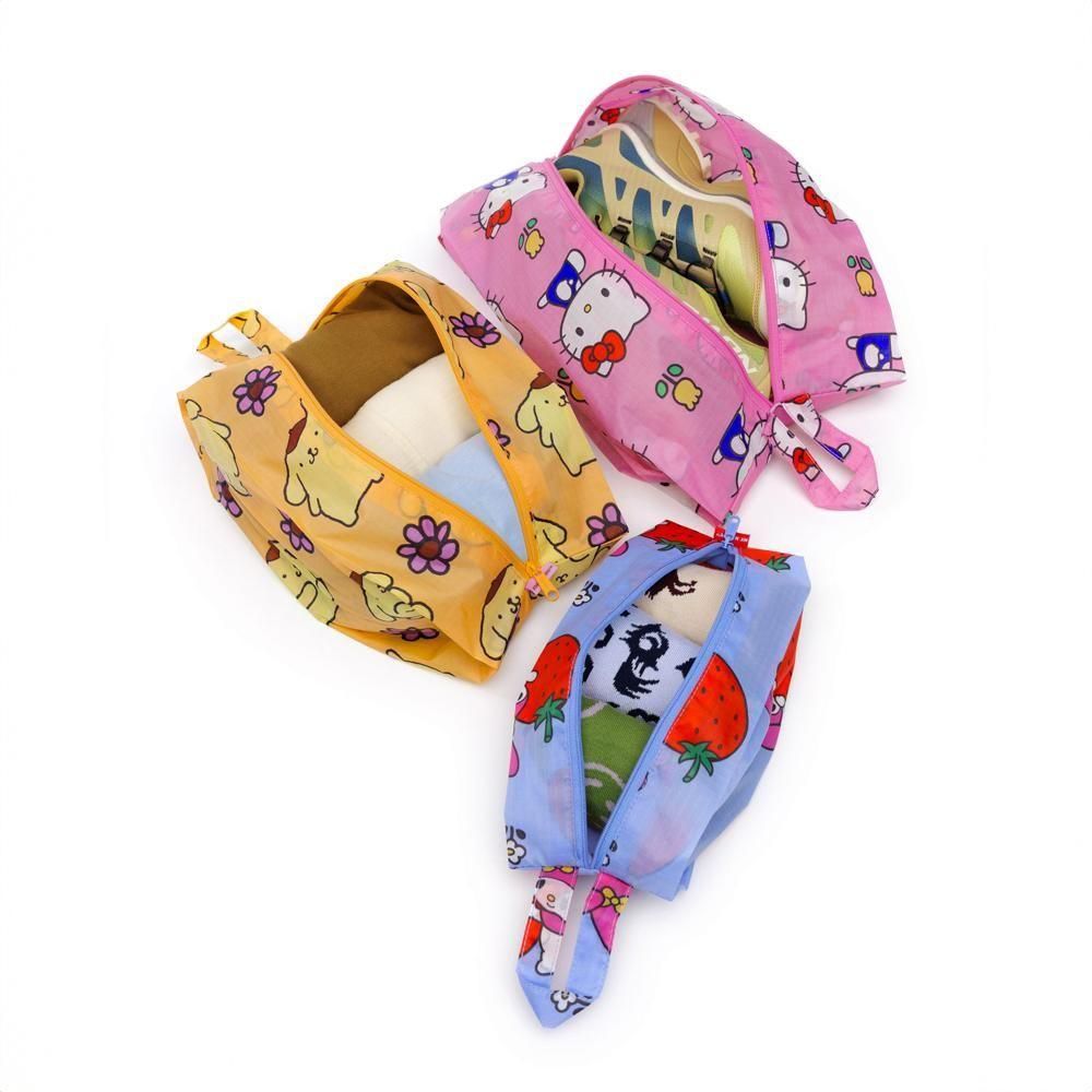 BAGGU (バグー) / Go Pouch Set マチ付き ポーチ 3点セット