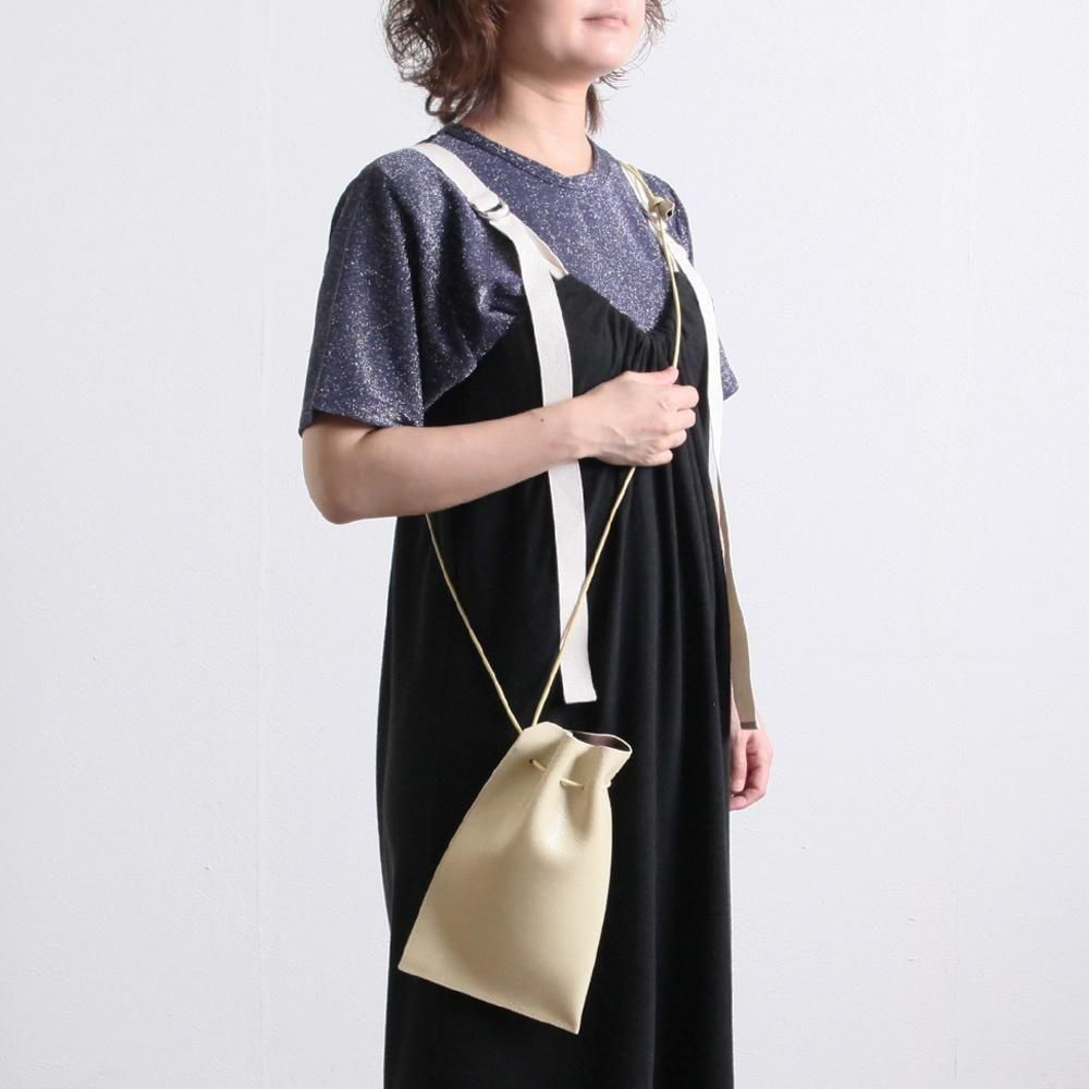 バッグ ITTI HERRIE KINCHAKU POUCH - PM / CRACK ITTI (イッチ) / HERRIE KINCHAKU POUCH PM / CRACK 巾着 ポーチ