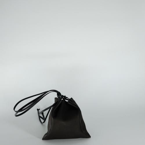MARROW (ޥ) / MA-AC5314 /NAPA LEATHER PILLOW 쥶  Хå - BLACK ֥å