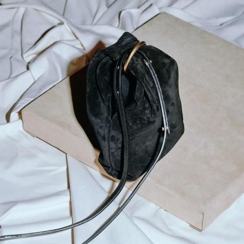 MARROW (ޥ) / MA-AC5308 /SUEDE RING MUFF  Хå - BLACK ֥å