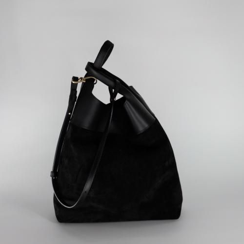 MARROW (ޥ) / MA-AC5309 /SUEDE SHOPPER LARGE  Хå - BLACK ֥å
