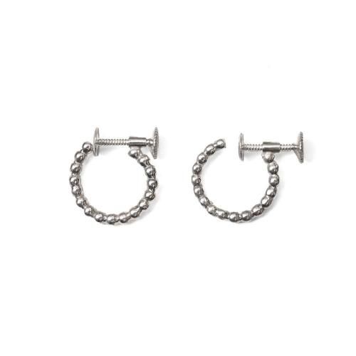 Perche? (ڥ륱) / tsubutsubu silver earring  (ξ) - С
