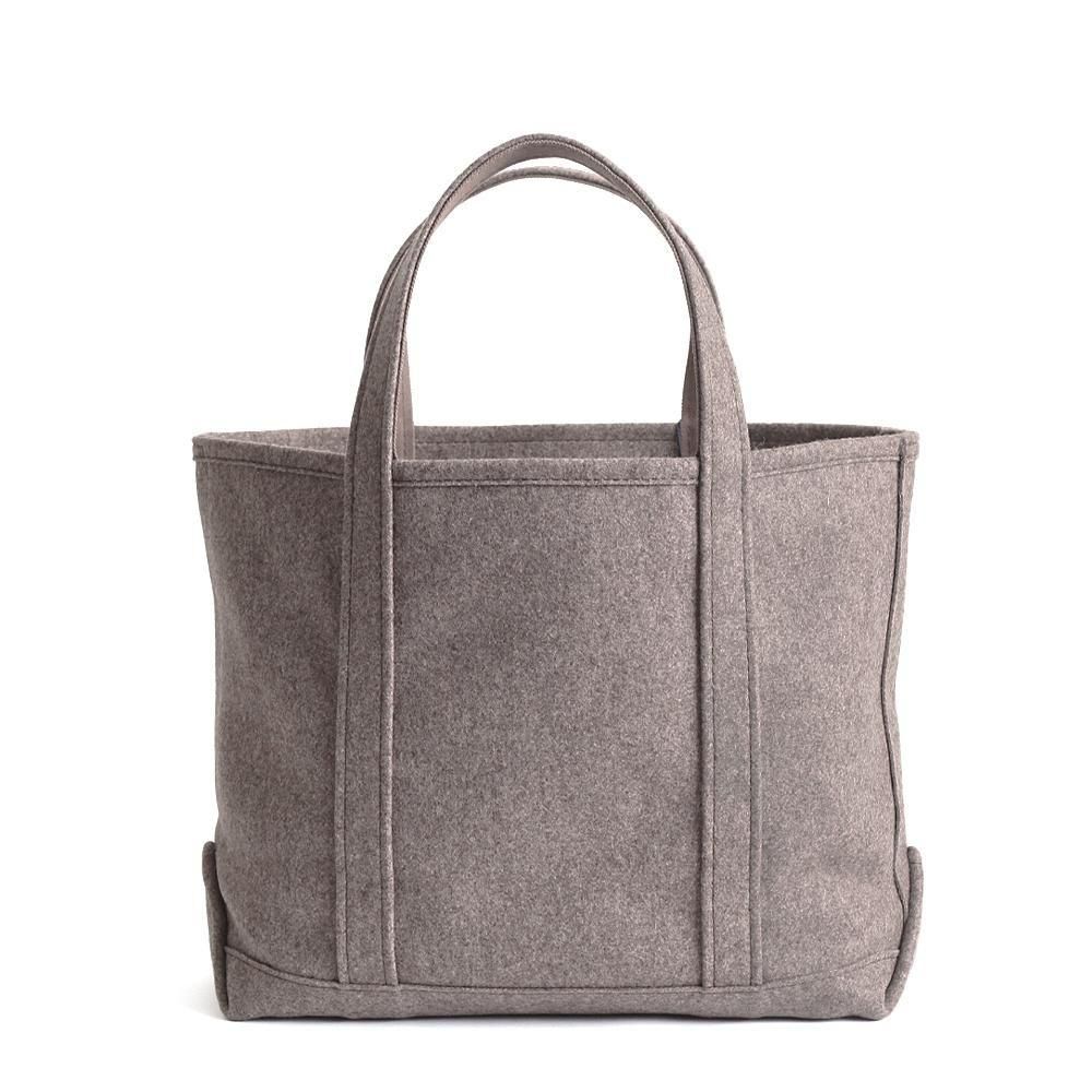 ORCIVAL ヘビー メルトン トート|Mサイズ - TOP BEIGE - Eight Hundred