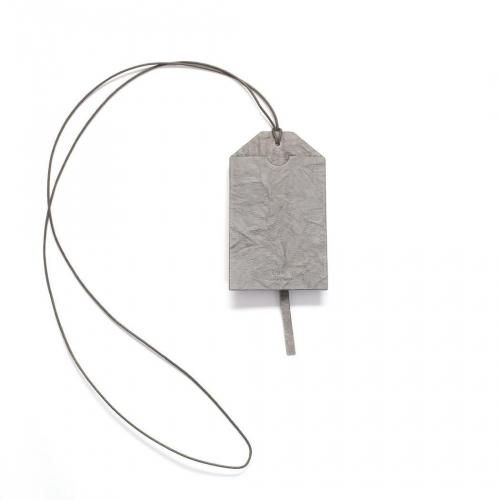  i ro se / ACC-P12 / PAPER LEATHER KEY/CARD HOLDER - GRAY