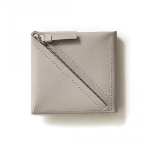  i ro se / ACC-SS1 / SLANT SHORT WALLET ޤ - GRAY