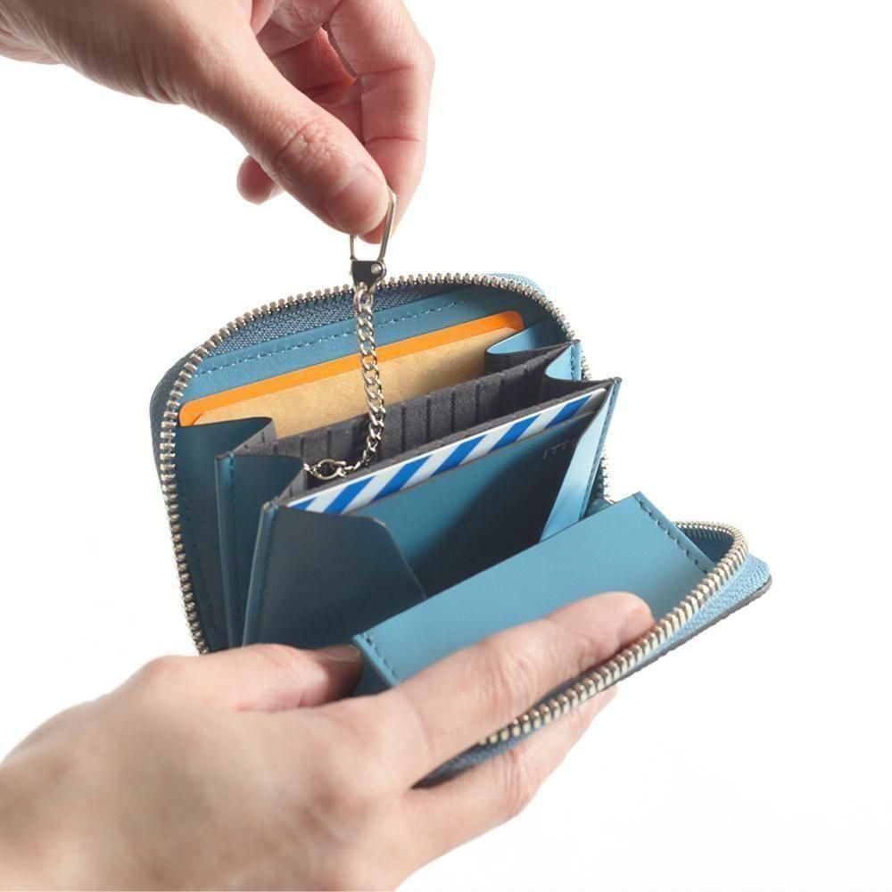 ITTI (イッチ) / CRISTY COIN CARD WLT / AI CROCO レザー ミニ財布