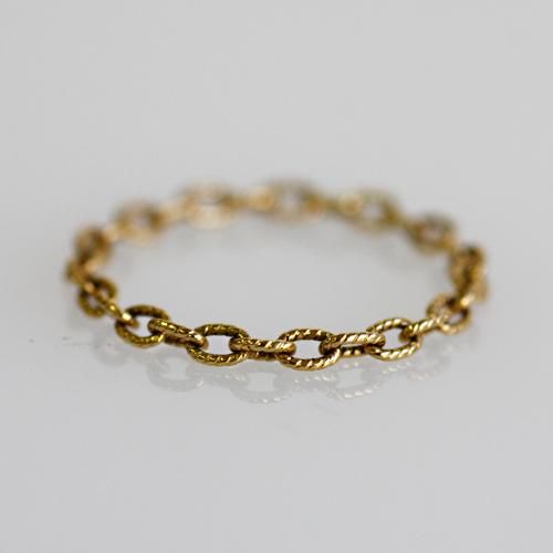 廃番商品】Perche?（ペルケ） / k18 chain リング