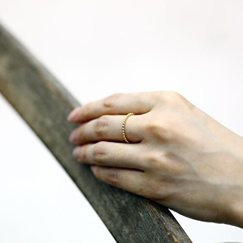 perche? ペルケ リング　marumaru ring 4 K18 Perche? marumaru Ring4 /K18
