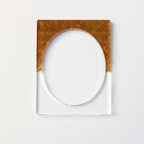 SIRI SIRI（シリシリ）BM101 BAMBOO OVAL バングル - ブラウン