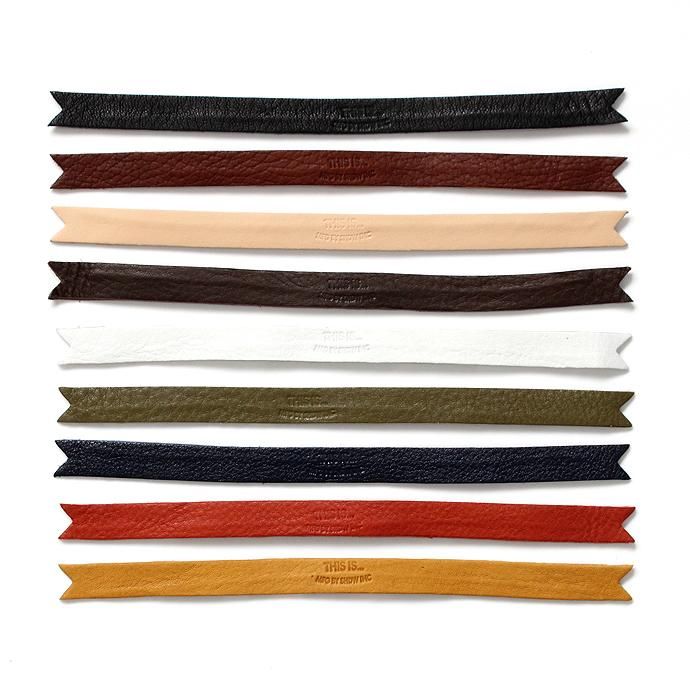 レザーコードリボン 全9色 This is(ディスイズ) - Eight