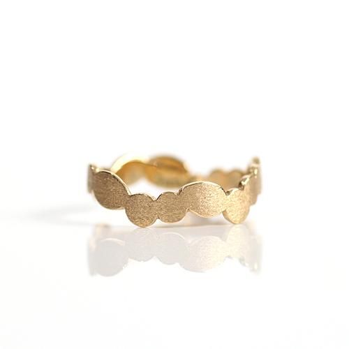 perche？　シルバー X K18 marumaru ring 3　☆最終価格 Perche? (ペルケ) / crossing silver marumaru ring 3 / Silver