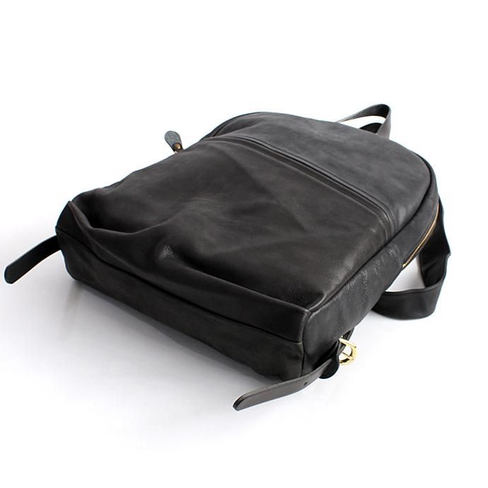 Ense（アンサ） / ruck sack レザーリュックサック pens-312 - ブラック