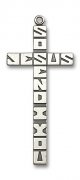 So Send I You JESUS クロス 十字架 ペンダント スターリングシルバー製　【受注発注】<img class='new_mark_img2' src='https://img.shop-pro.jp/img/new/icons62.gif' style='border:none;display:inline;margin:0px;padding:0px;width:auto;' />