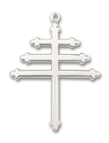 マロナイトクロス マロン派十字架 L ペンダント スターリングシルバー
