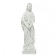 聖女 マグダラのマリア 聖像 ヴェズレー 白 卓上 置物 雑貨 フランス製