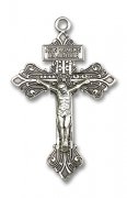 赦しの十字架 クルシフィクス 贖罪の十字架 スターリングシルバー製 ペンダント 【受注発注】