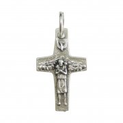 教皇 フランシスコの十字架 クロス ペンダント XS 法王 イタリア製