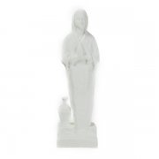 聖女 マグダラのマリア 香油壺 聖像 サント・ボーム 白 卓上 置物 雑貨 フランス製