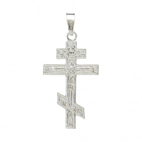 正教会十字架 クロス 八端十字架 ペンダント シルバー925 イタリア製