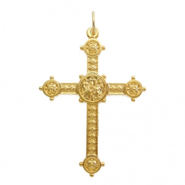 教皇ベネディクト16世 オオウイキョウ 十字架 クロス ペンダント M