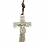 三位一体 神 キリスト 聖霊 十字架 ペンダント 紐付き イタリア製