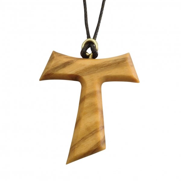 タウ クロス 十字架 オリーブの木 ペンダント イタリア製 - キリスト教
