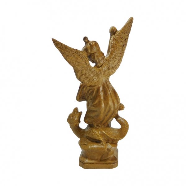 デビルを倒す天使ミカエル 西洋彫刻置物キリスト教エンジェル悪魔聖大