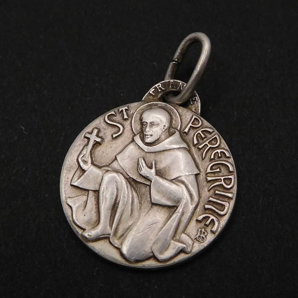マグダラのマリア アンティーク メダイ ペンダント 【海外直輸入