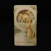 アンティーク ホーリーカード  3人の天使と聖杯