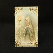 アンティーク ホーリーカード 聖母マリア 聖杯