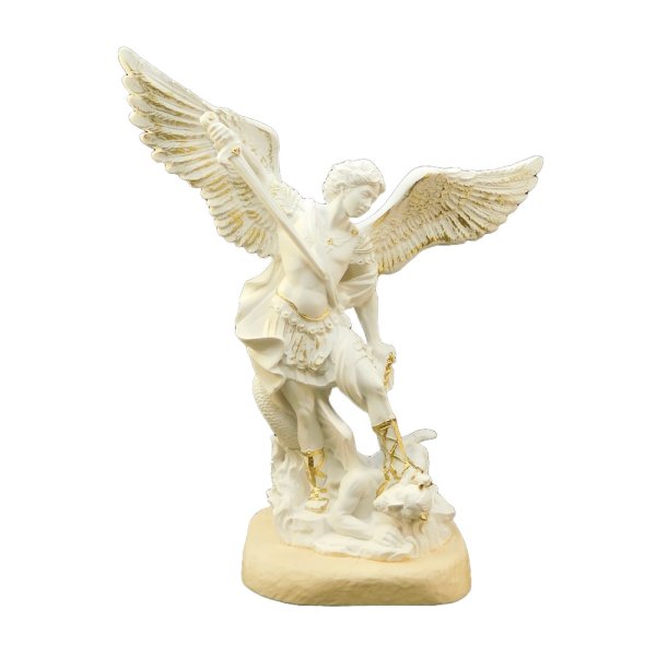 大天使 ミカエル 聖像 卓上 置物 雑貨 イタリア製 - キリスト教聖品