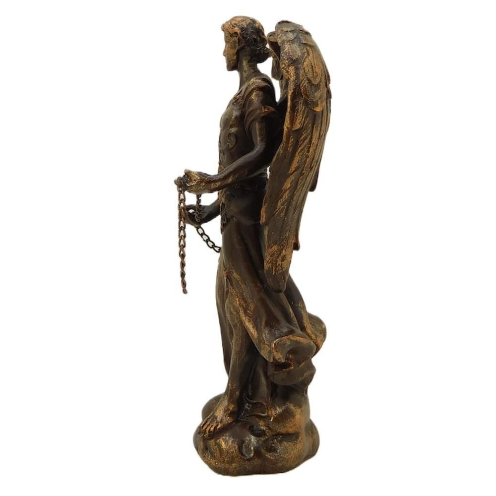 大天使 セラフィエル 聖像 卓上 置物 ブロンズ風 - キリスト教聖