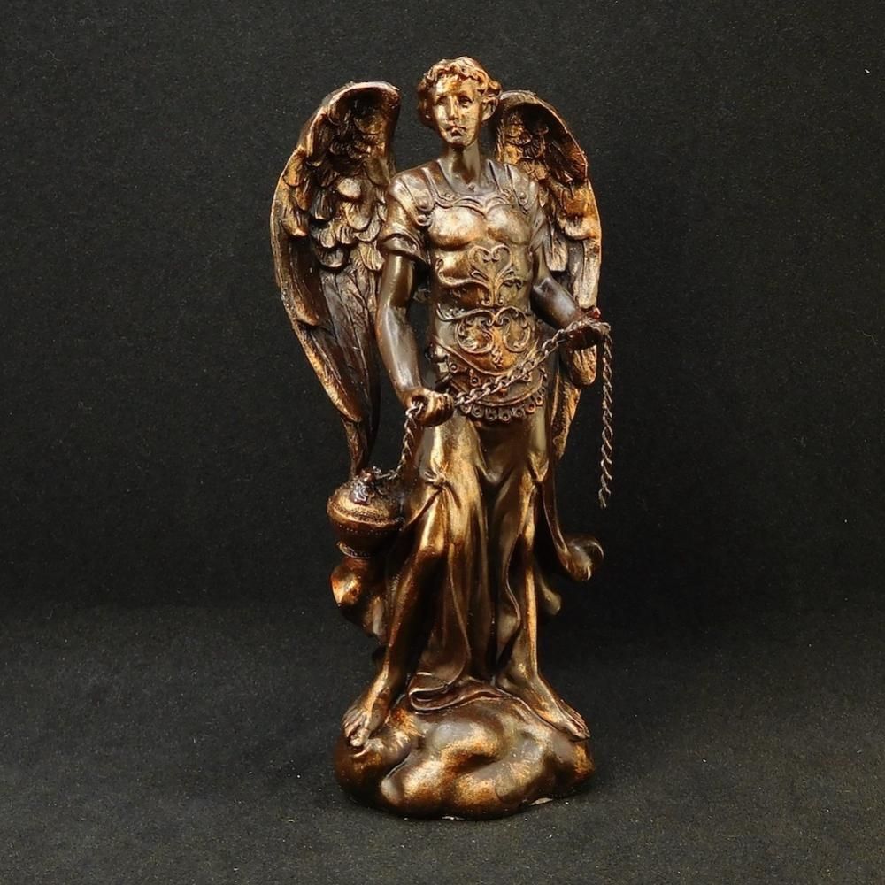 大天使ゼラート　レリーフ 美品 白い大理石の天使像彫刻ヌードエンジェル、しだれ天使像